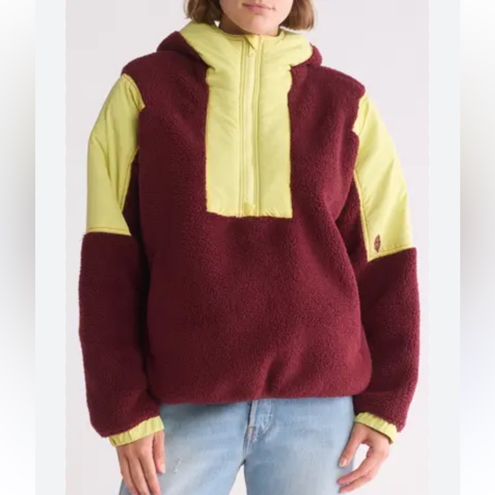Lead The Pack Pullover Fleece FP Movement by Free People NWT Size M - Picture 1 of 6